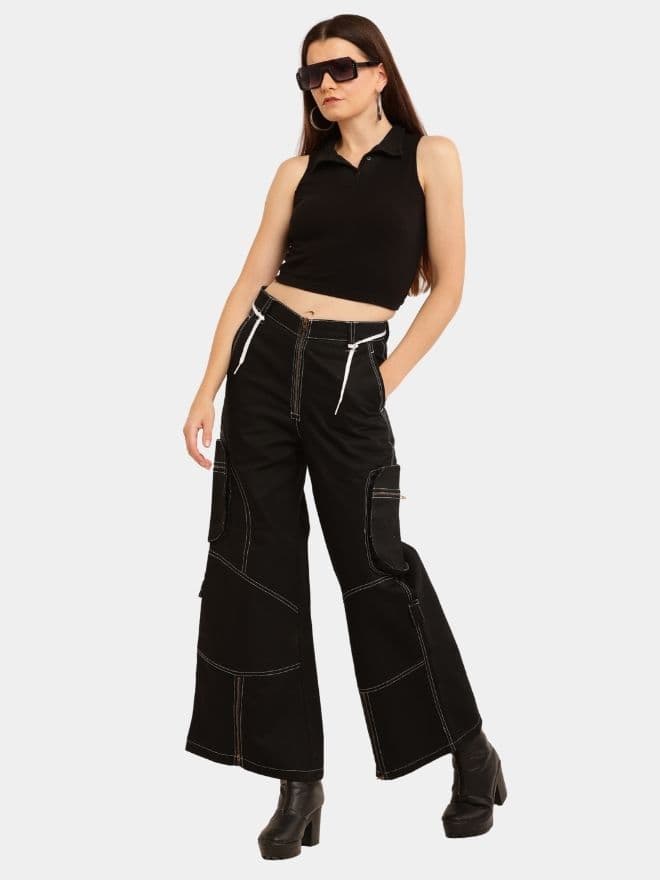 Inky Black Jeans thumbnail 3