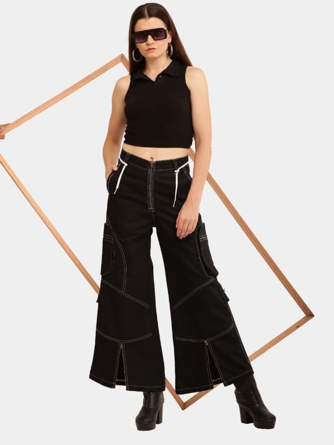 Inky Black Jeans
