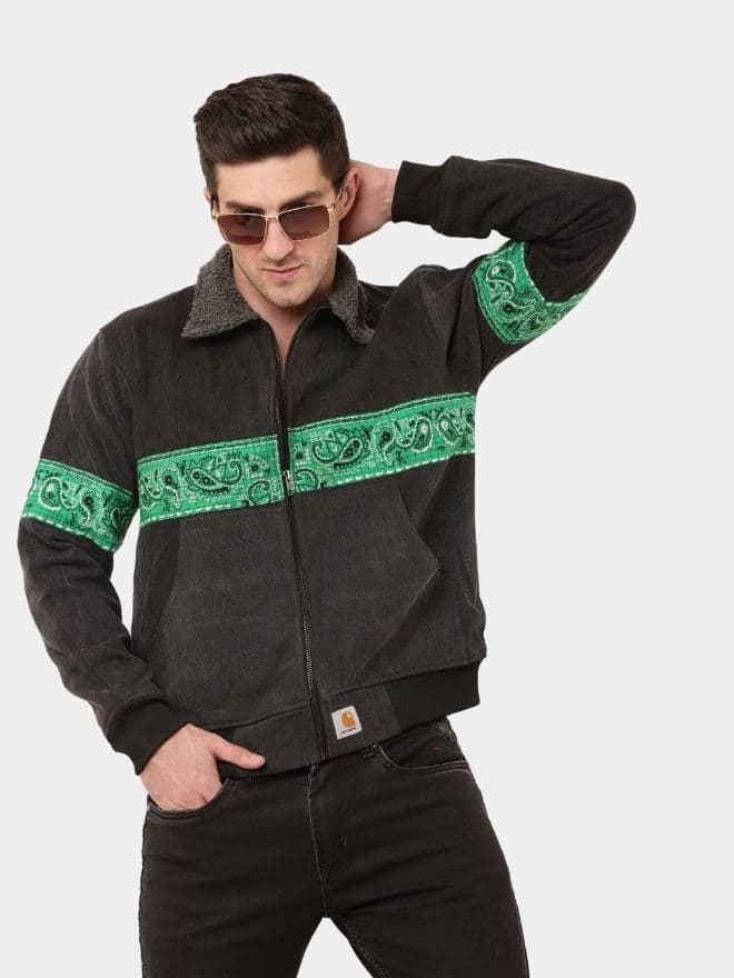 Bandana Denim Jacket thumbnail 2