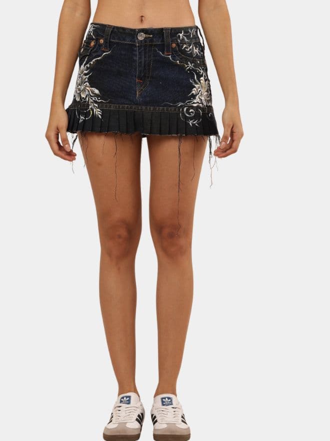 Exclusive TR  Mini Printed Skirt alternate