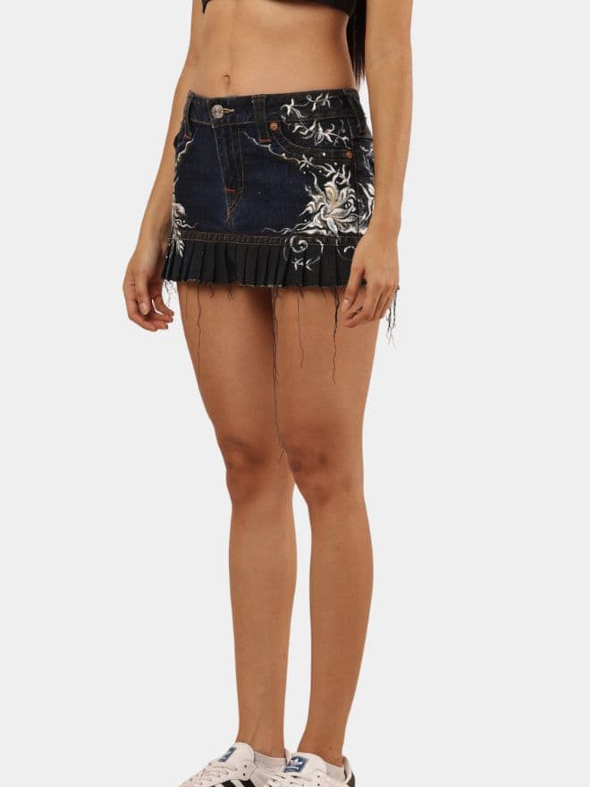 Exclusive TR  Mini Printed Skirt thumbnail 3