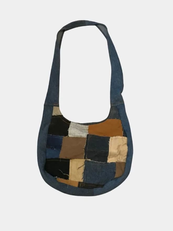 Reworked Denim x Carhartt Patchwork Shoulder Bag thumbnail 2