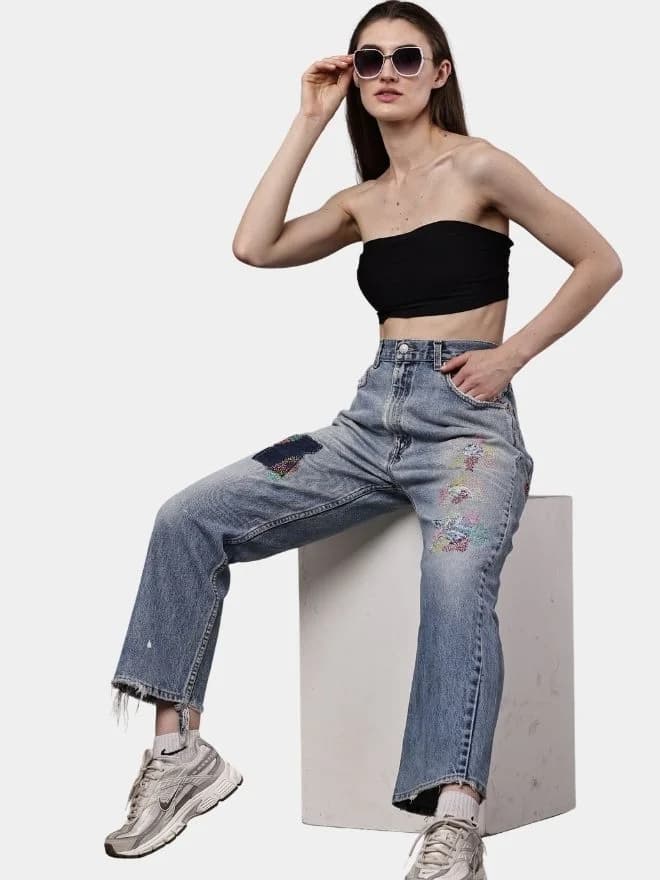 Levi’s 501 Hand-Thread Patchwork Jeans (copy) thumbnail 2