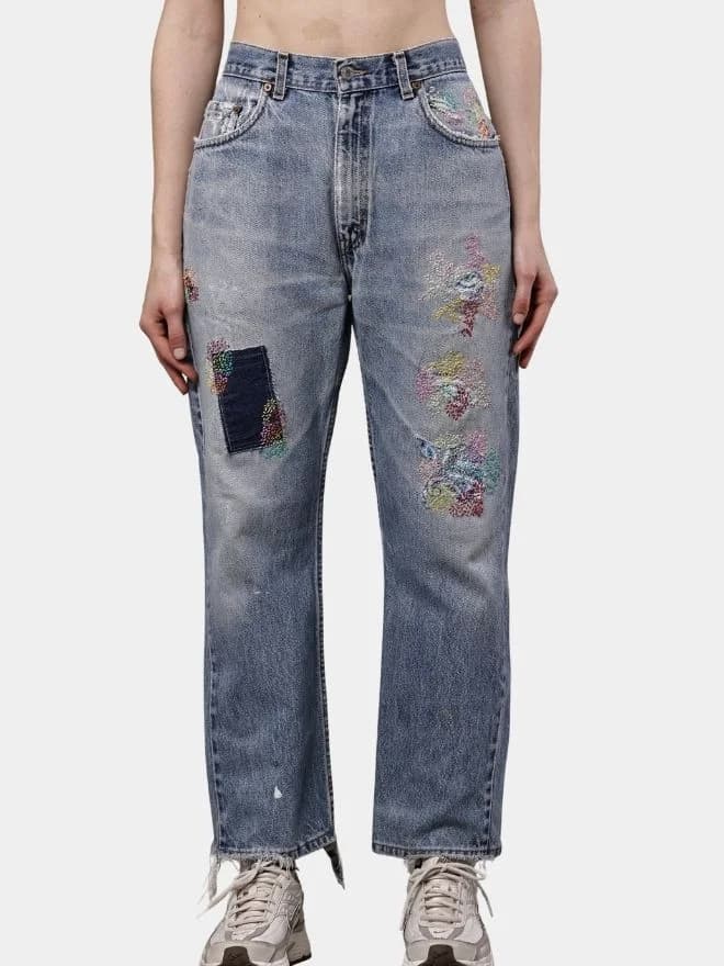 Levi’s 501 Hand-Thread Patchwork Jeans (copy)
